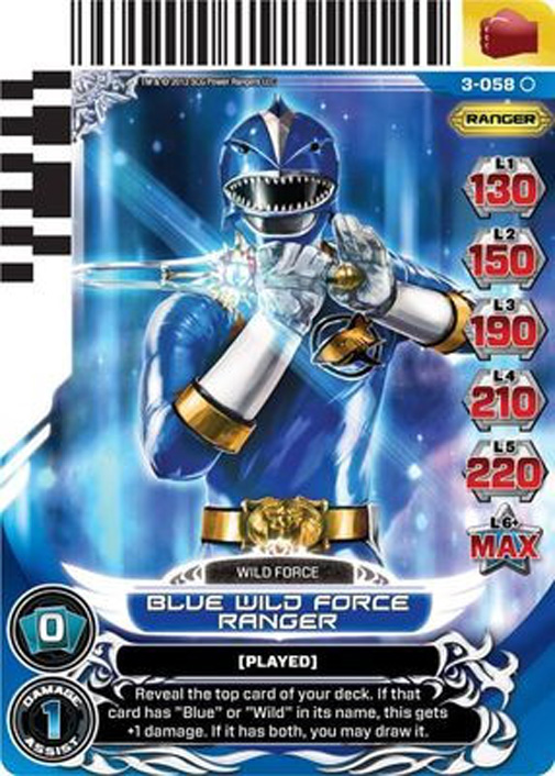 Blue Wild Force Ranger 058